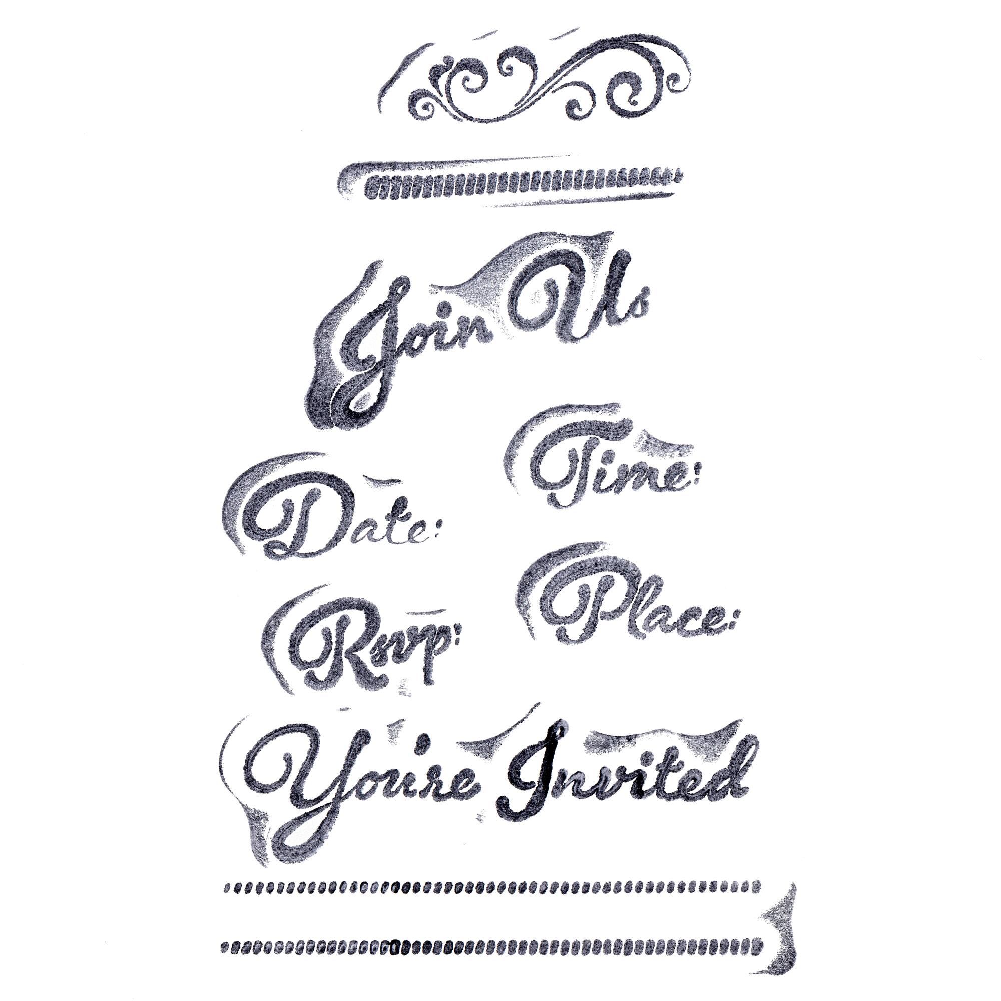 Join Us Wood Stamp Set by Recollections™